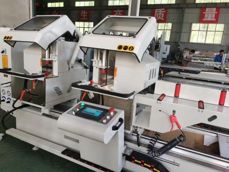 Factory Supply Low Price Single Head Cutting Saw Hw-450A Window Door Making Machine Aluminum Window Door Making Machine with Ce Certificate 2 Years Warranty