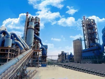 1500-2000tpd Rotary Kiln Cement Production Line Cement Making Machinery