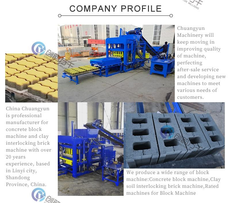 Qt4-18 Concrete Hollow Block Paver Making Machine