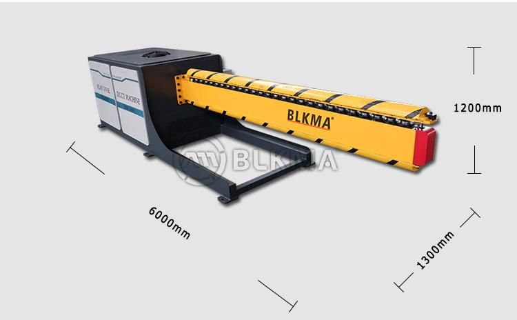 Oval Duct Machine for HVAC Air Duct Making