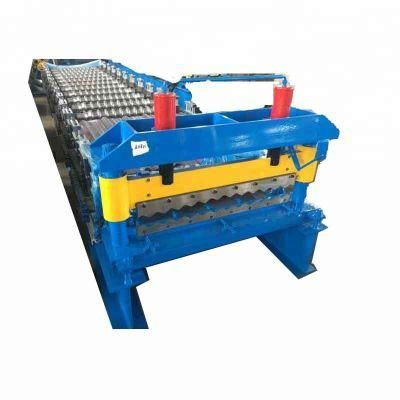 Full Automatic Corrugated Roof Panel Tile Profile Roll Forming Machine
