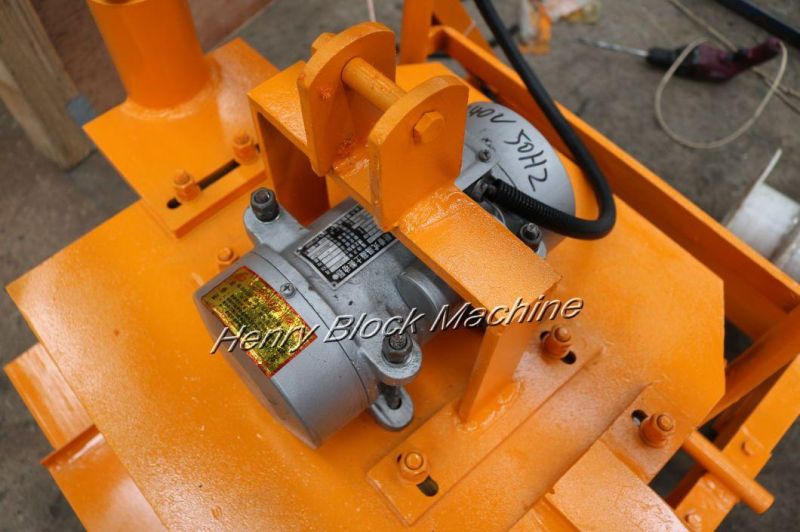 Movable Concrete Cement Egg Layer Block Making Machine Mobile Hollow Block Machine