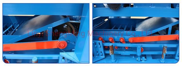 Middle Production Line Cement Concrete Hollow Block Machine