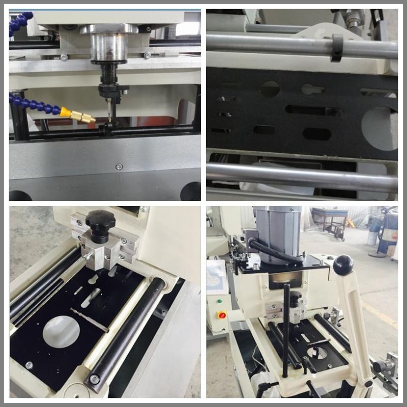 Lock Hole Milling Machine for Aluminium PVC Window