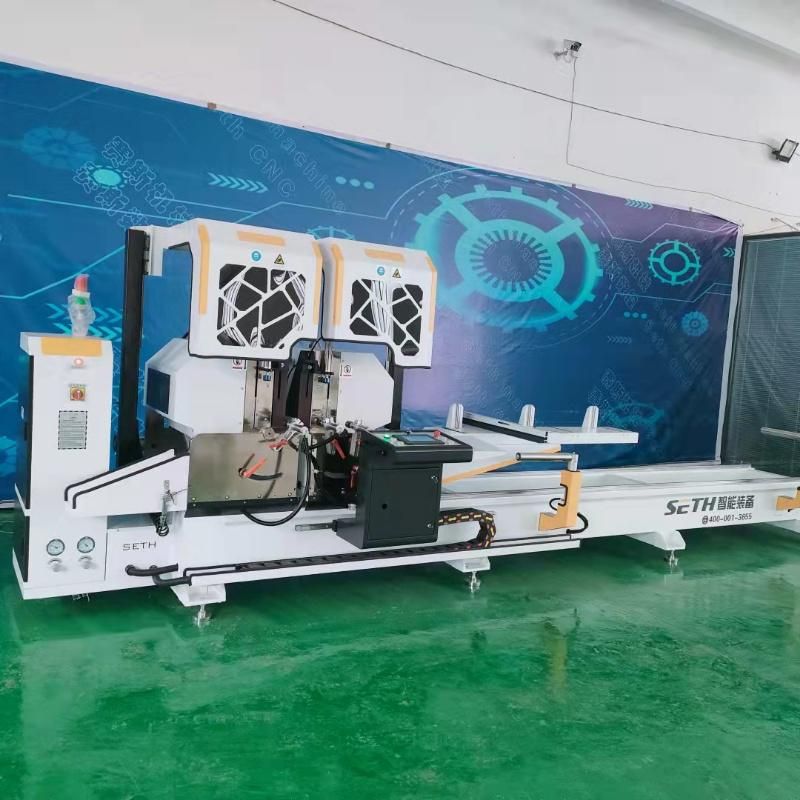 Aluminum Window Machine Heavy Duty CNC Double-Head Mitre Saw CNC Cutting Machine for Aluminum Material