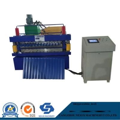 Ibr and Corrugated Sheet Double Layer Metal Roof Roll Forming Machine