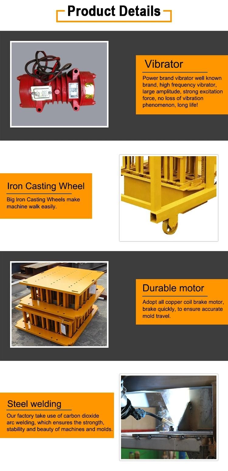 Qmd4-45 Diesel Egg Layer Block Machine
