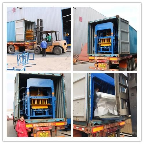 Qt4-18 Hot Sale Automatic Concrete Cement Hollow Solid Block Making Machine with High Capacity