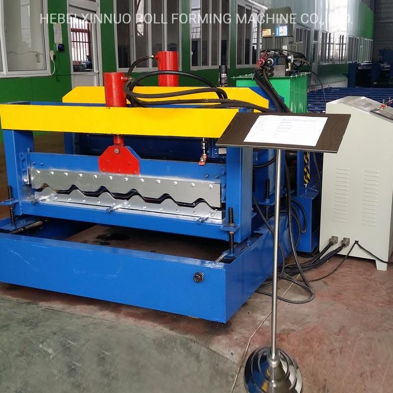 Xinnuo Glazed Tile Roll Forming Machine Machine Making Corrugated Steel Machine