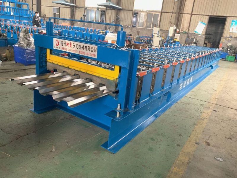 PPGI High Efficiency Floor Deck Roll Forming Machinery