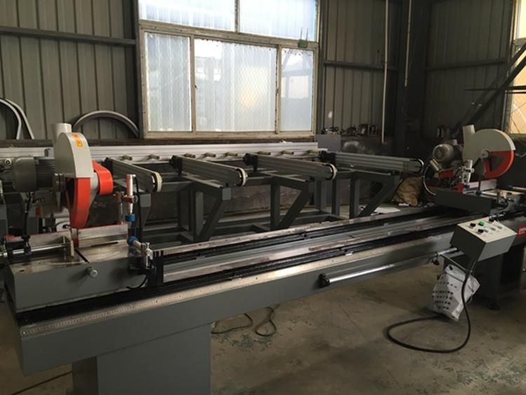Arbitrary Cutting Double Mitre Saw for PVC Profile