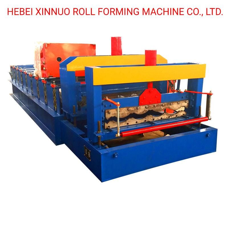 828 Glazed Metal Tile Roll Forming Machine