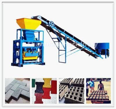 Cement Brick Making Machine, Concrete Hollow Paver Block Making Machine