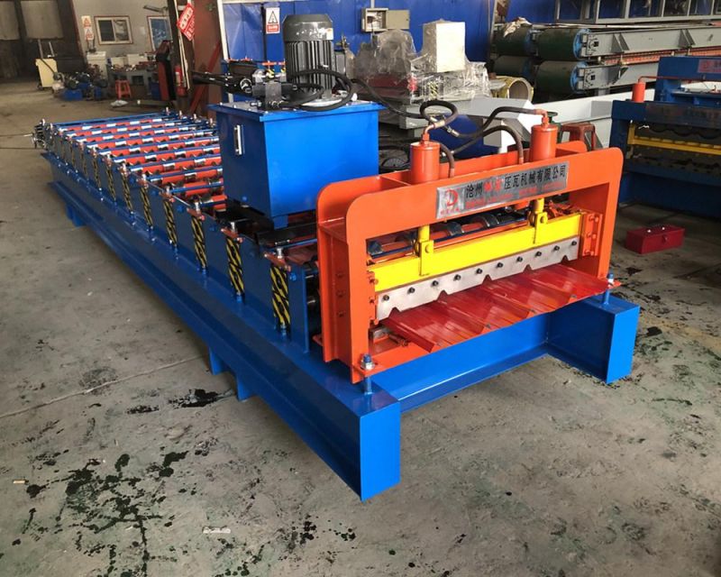 840mm Galvanized Iron Sheet Forming Machine/Tile Production Line