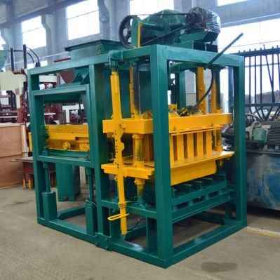 Hollow Sand Block Brick Making Machine Qt4-25 in China