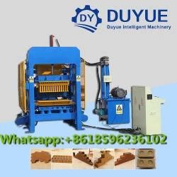 Duyue Hr4-10 Automatic Clay Brick Making Machine Hydraulic Compressed Earth Block Machine Clay Brick Production Line