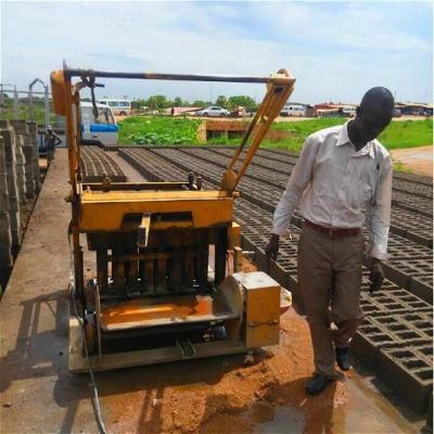 Small Movable Mobile Diesel Block Brick Making Machine Cost