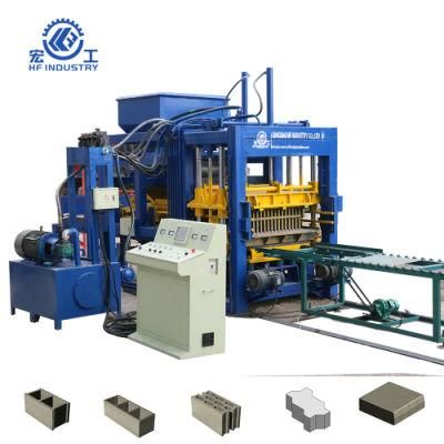 Qt8-15 M&aacute; Quina Autom&aacute; Tica PARA Fabricar Bloques De Pavimentaci&oacute; N S&oacute; Lida Hueca De Cemento Hidr&aacute; Ulico