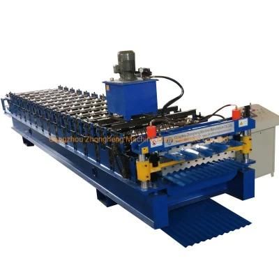 PPGI Gi Metal Roofing Sheet Roll Forming Machine