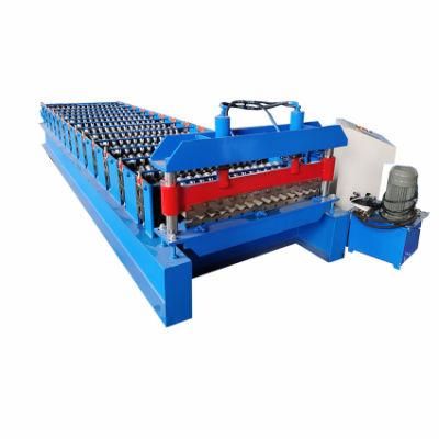 High Quality Galvanized Metal Roofing Sheet Corrugating Iron Sheet Roll Forming Making Machine