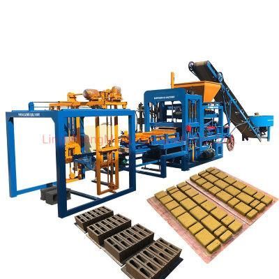 Middle Production Line Cement Concrete Hollow Block Machine