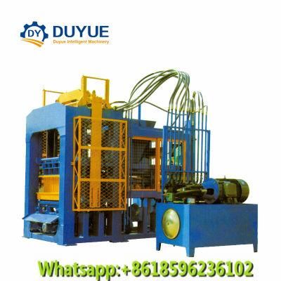 Qt8-15 Design of Hollow Block Machine Hydraulic Press Concrete Block Machine Concrete Plan Hollow Block Machine