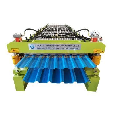Tr4 Tr 5 Double Layer Roll Forming Machine Double Deck Roll Forming Machine