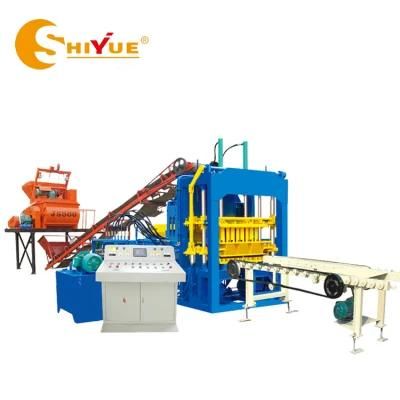 Qt4-15 Hydraulic Cement Fly Ash Sand Hollow Brick Machine