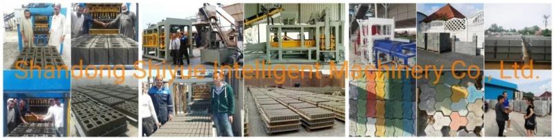 Hydraulic Concrete Paving Brick Hollow Block Making Machinery with Top Brand Motors