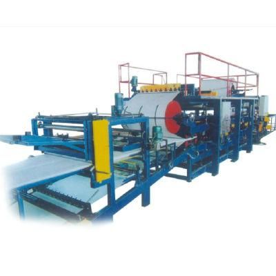 Continuous Decoration Composite PU EPS Polyurethane Foam Sandwich Wall Panel Making Machine