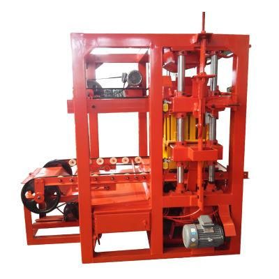 Qt4-26 Semiautomatic Cement Brick Making Machine Price