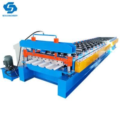 Nexus Metal Sheet Iron Roof Panel Color Steel Tile Roll Forming Machine