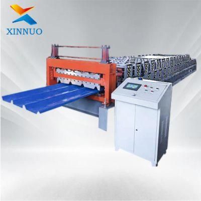 Factory Roof Xn Main Nude Packing with Plastic Film Price Roofing Roll Forming Machine