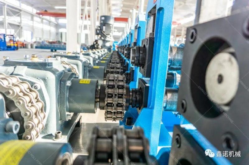 Rib Profile Electrical Trapezoidal Tile Roofing Roll Forming Machine