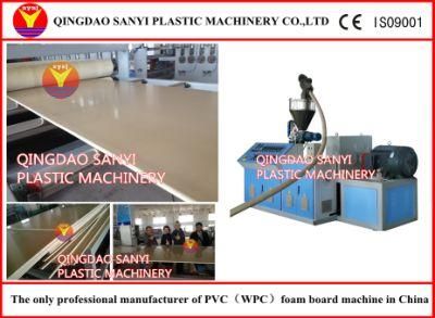 PVC WPC Crust Foam Board Production Machine