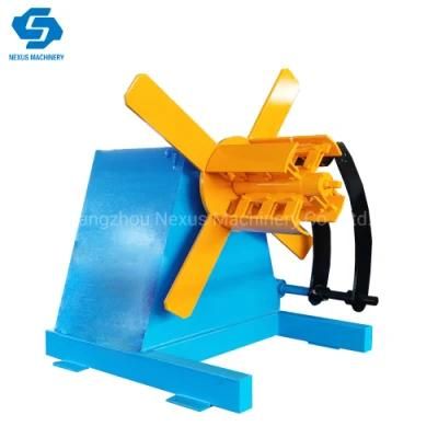 3 Tons Steel Coil Automatic Hydraulic Decoiler Uncoiler Machine