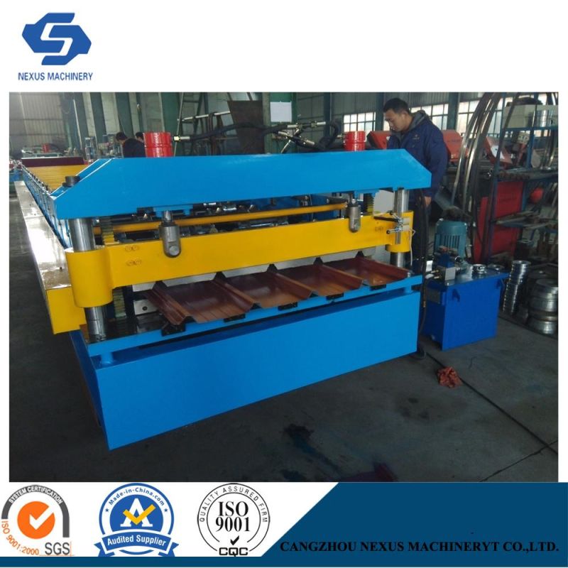 Metal Roofing Tile Sheet Roll Forming Machine for South Africa Market