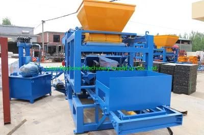 Qt6-15 Interlocking Bricks Making Machine Automatic Solid Block Forming Machine