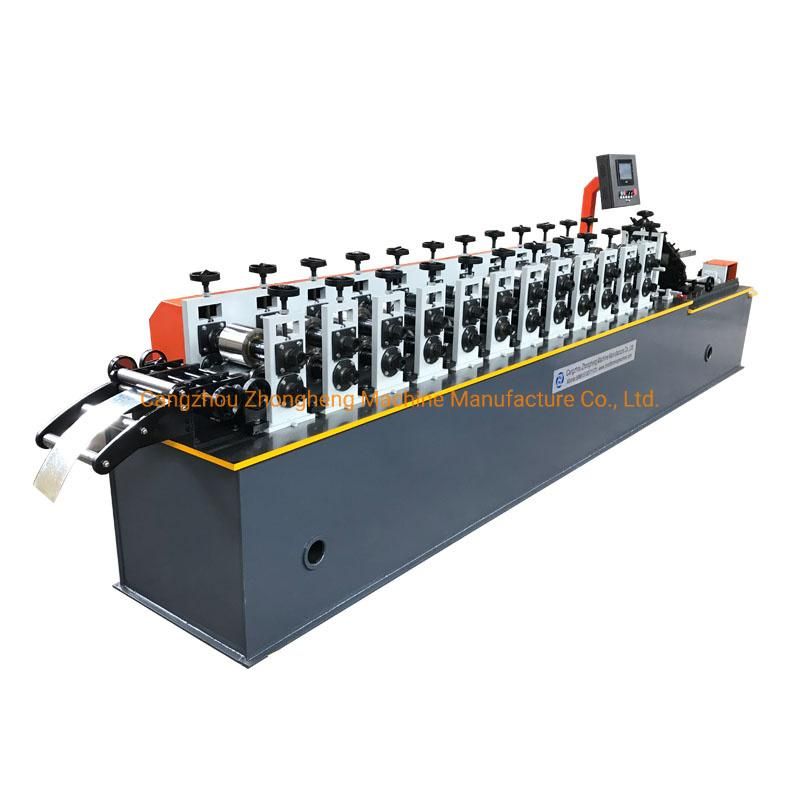 C Channel Roll Forming Machine with Punching Word, Holes Function for Drywall