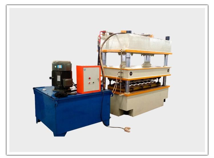 Color Stone Steel Profile Sheet Forming Machine