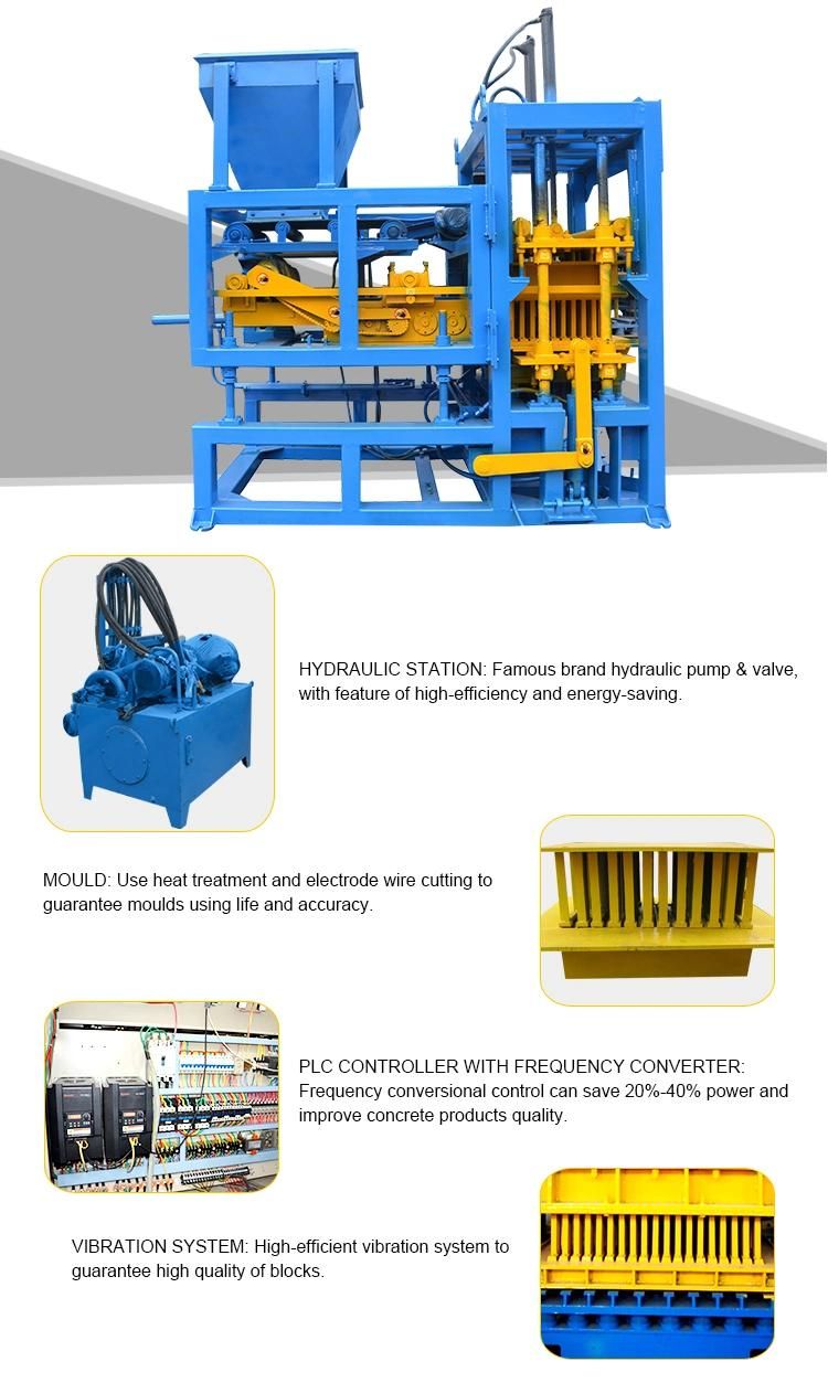 Qt5-15 Used Concrete Brick Hollow Block Making Machine for Sale