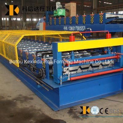Hebei Xinnuo 988 Corrugated Iron Roof Making Machine