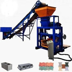 Qt40c-1 Semi Automatic Brick Making Machine by Vibration Forming