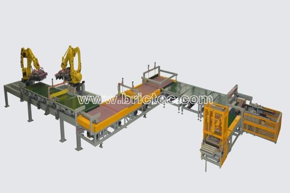 Brictec Automatic Clay Brick Making Plant with Tunnel Dryer