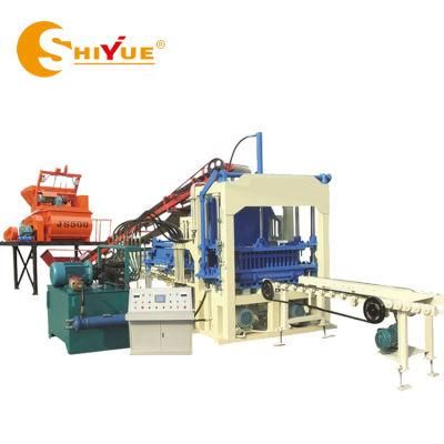Qt4-15 Hot Selling Hydraulic Automatic Concrete Hollow Block Paver Brick Machine