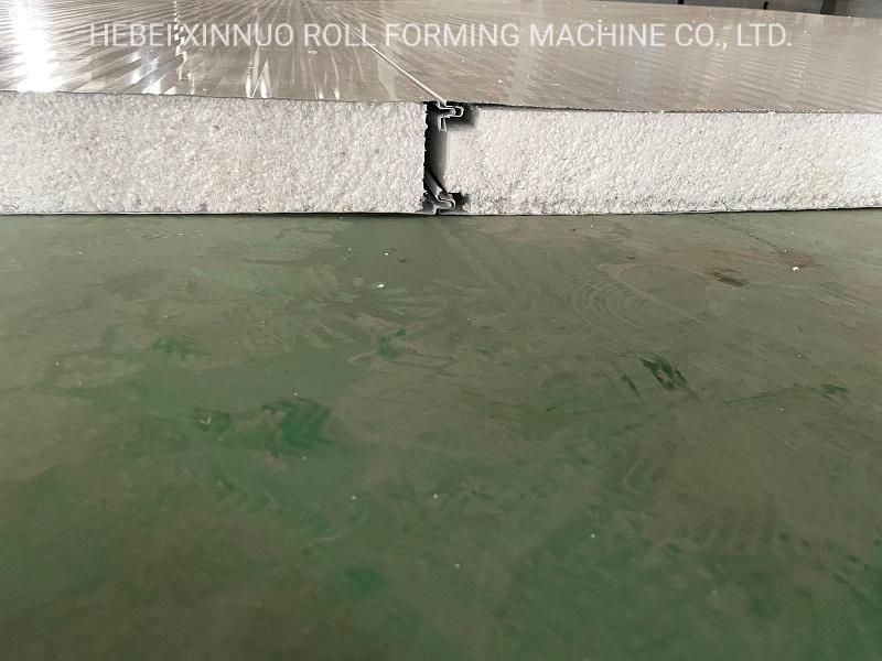 Xinnuo Roof and Wall Rock Wool Sandwich Panel Making Machine