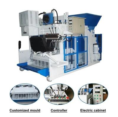 Qmy10-15 Mobile Hydraulic Block Making Machine