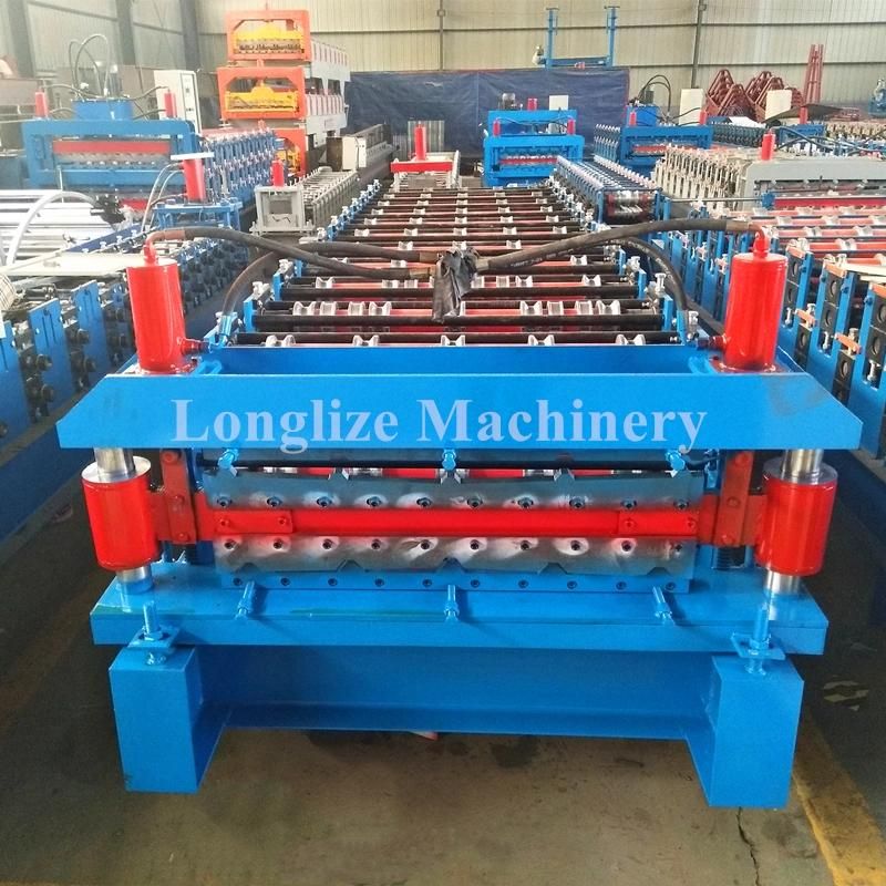 Metal Galvanized Double Layer Roofing Sheet Tile Forming Machine
