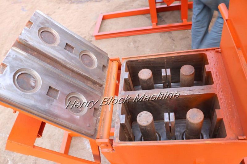 Hr 2-40 Lego Clay Soil Ecological-Brick-Machine Construction Machine