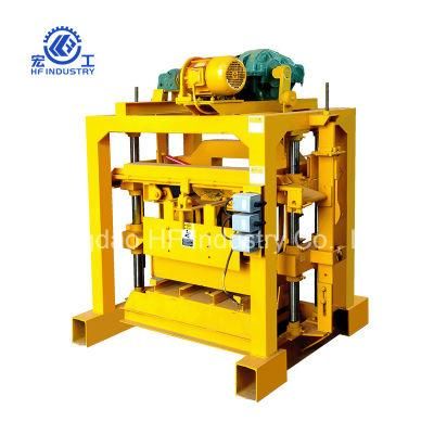 Qt4-40 Manual Concrete Prices of Block Moulding Machine in Ghana